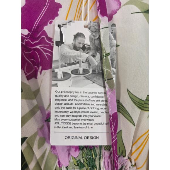 Jollycode Women's size small Floral Sundress - Picture 3 of 6